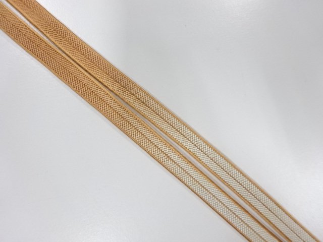  アンティーク　正絹　帯留め用　手組三分紐